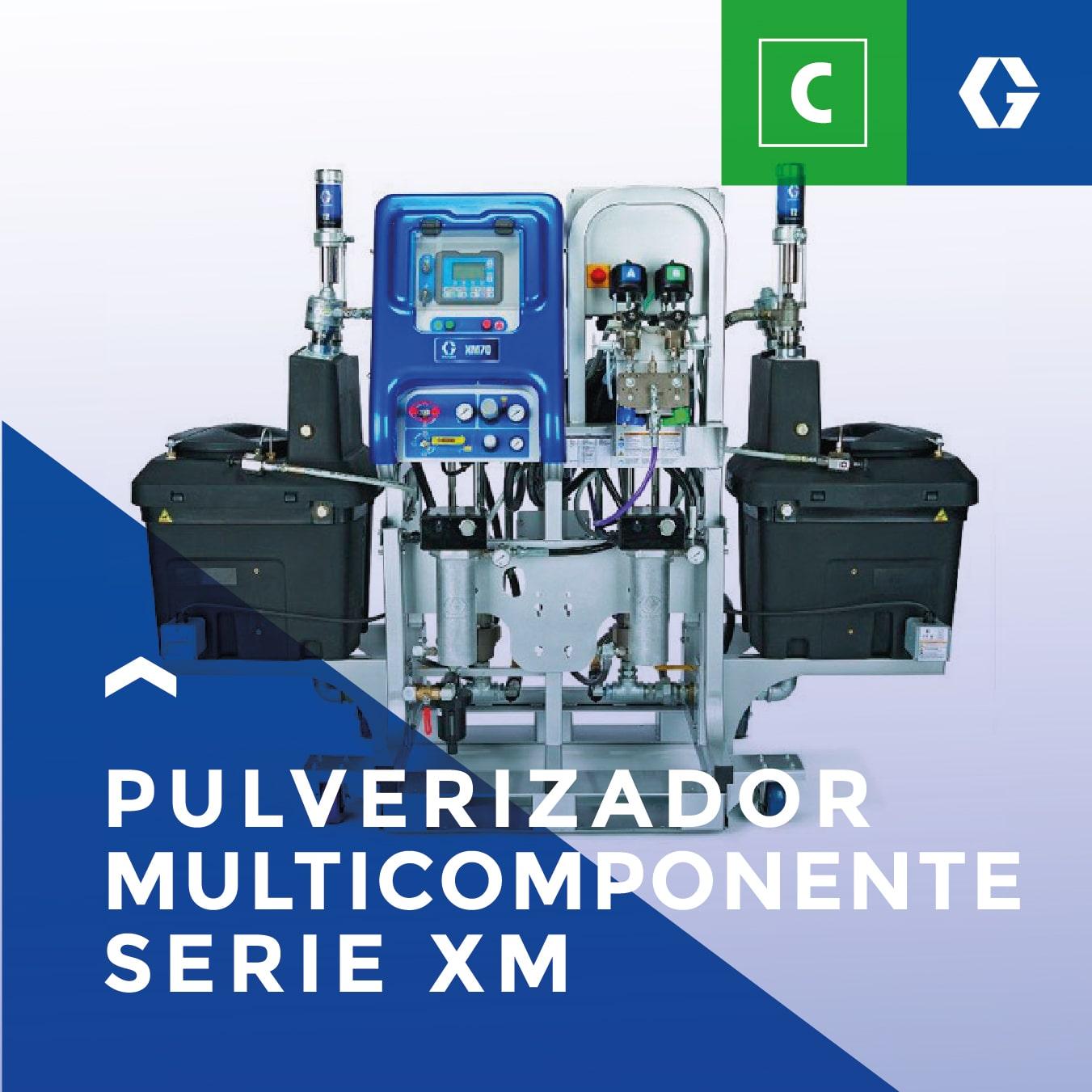 Pulverizador multicomponente serie XM