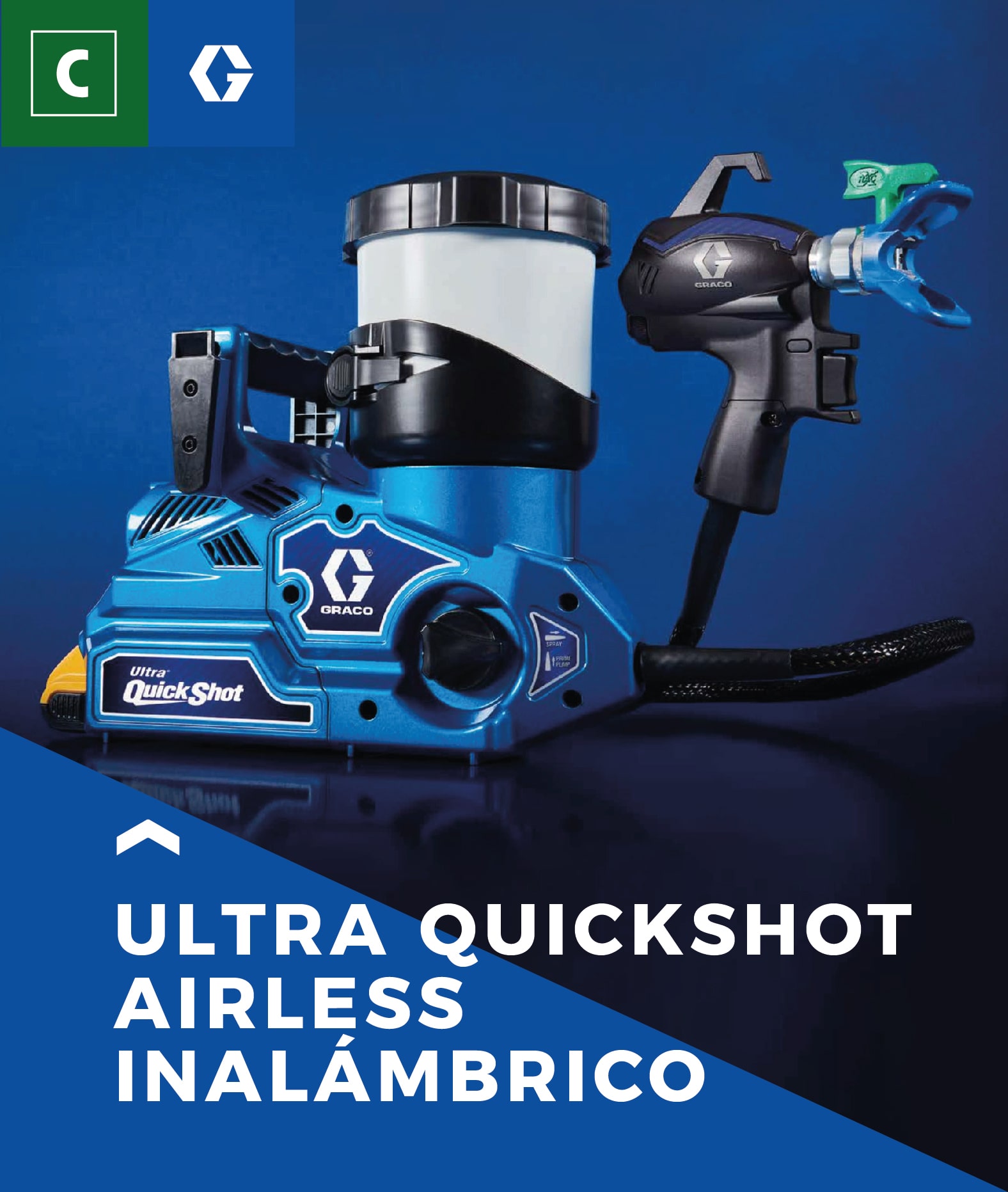 Ultra QuickShot Airless Inalámbrico