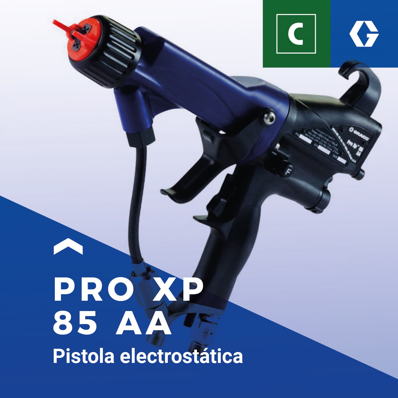 Pistola Electrostática PRO XP 85 AA