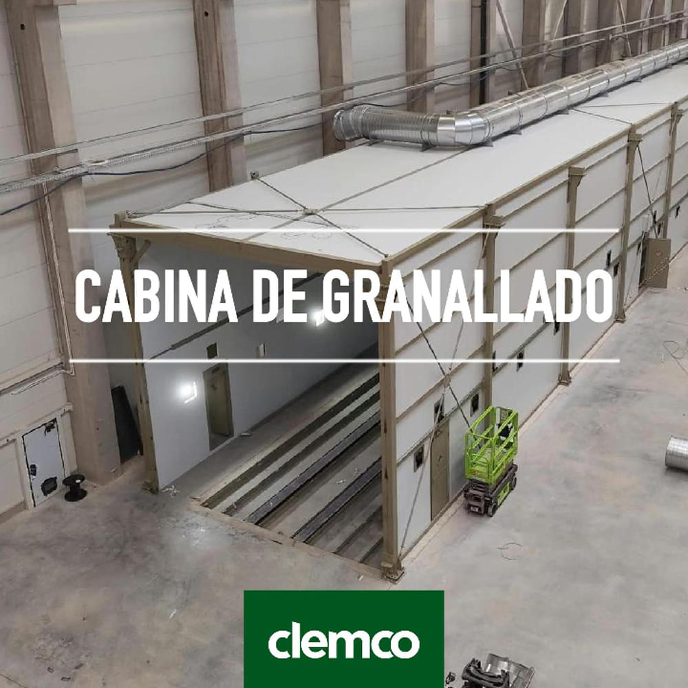 Cabina de granallado